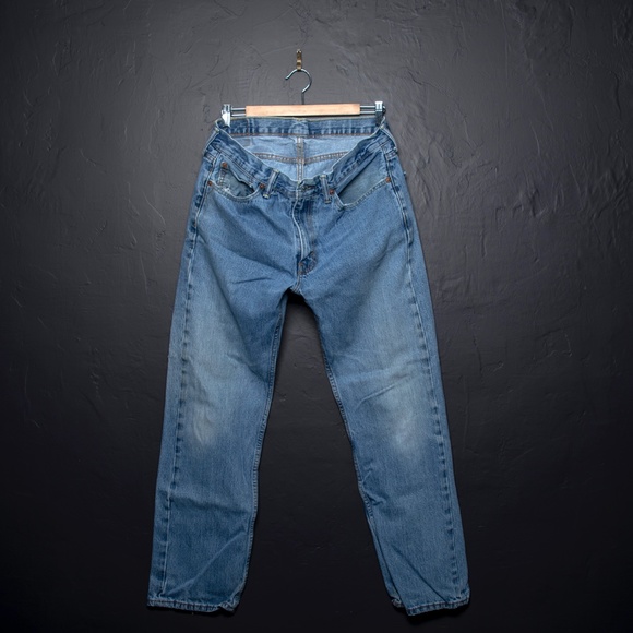 Levi's 505 Jeans High Waist W34 L32 - Picture 4 of 6